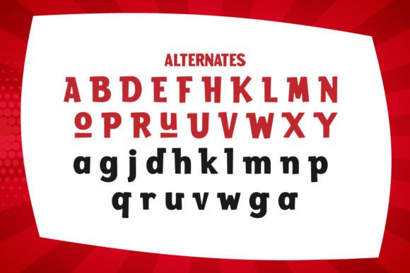 Hokuba Grabs Font - Preview 2