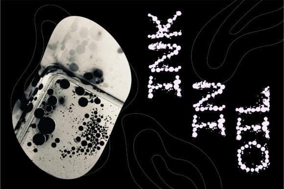 Inklets Font PNG with transparent background - Preview 4