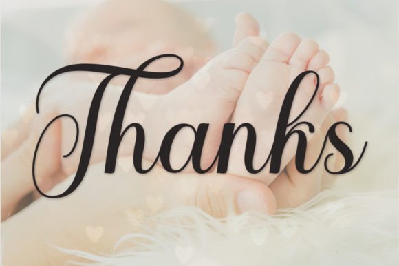 Litle Love Font PNG with transparent background - Preview 4