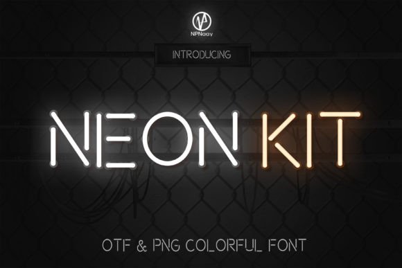 Neon Kit Font by NPNaay