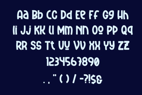 Rakober Font PNG with transparent background - Preview 6
