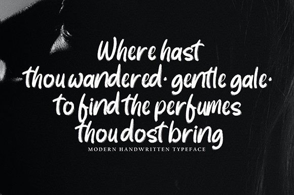 Raster Font PNG with transparent background - Preview 1