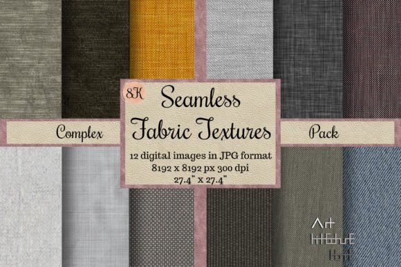 Seamless Fabric Textures - Complex Pack