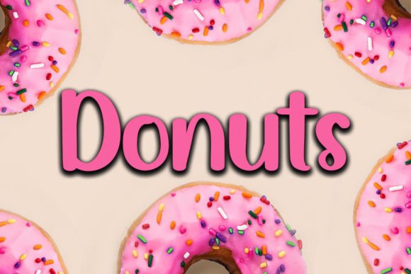 Birthday Font - Preview 1