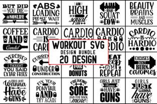Workout Svg Design Bundle Graphic by mninishat · Creative Fabrica