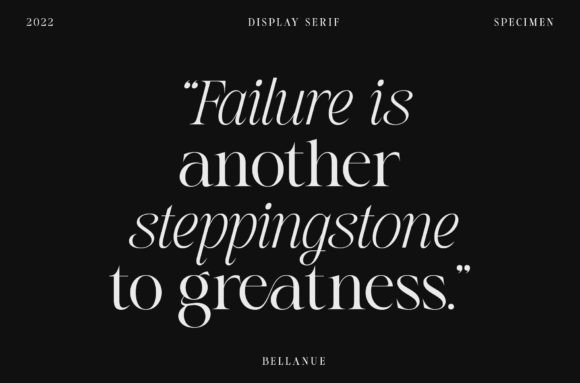 Bellanue Font - Preview 5