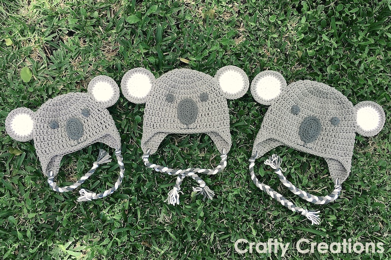 Koala Beanie Crochet Pattern