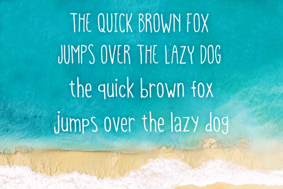 Beach Club Font - Preview 3