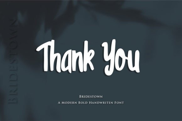 Bridestown Font - Preview 6
