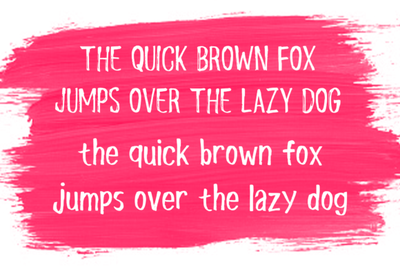 Brush Marker Font - Preview 3