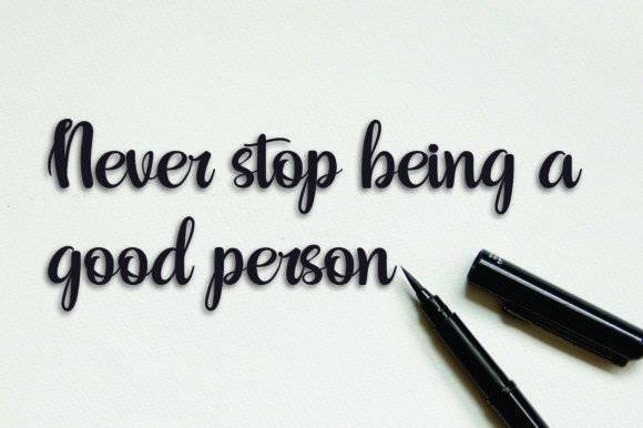 Calligraphy Font - Preview 1