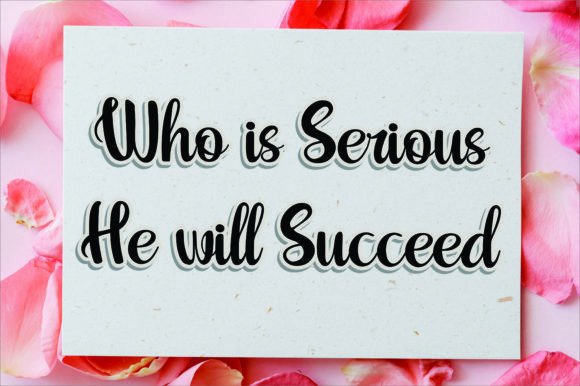 Calligraphy Font - Preview 4