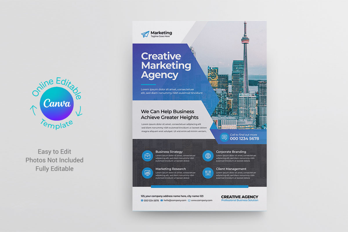 Canva Flyer Template