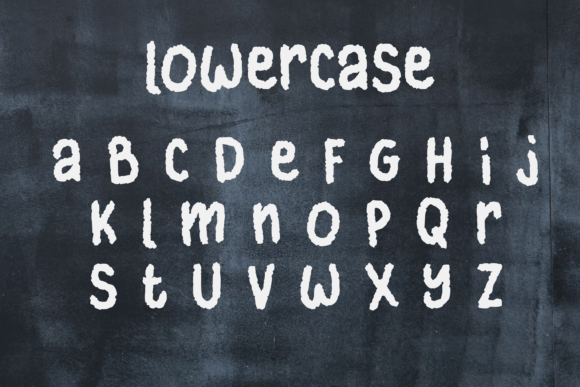 Chalky Chalk Font - Preview 2