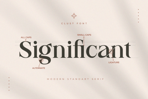 Clust Font - Preview 1