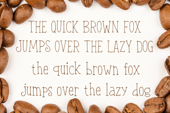 Coffee Break Font - Preview 3