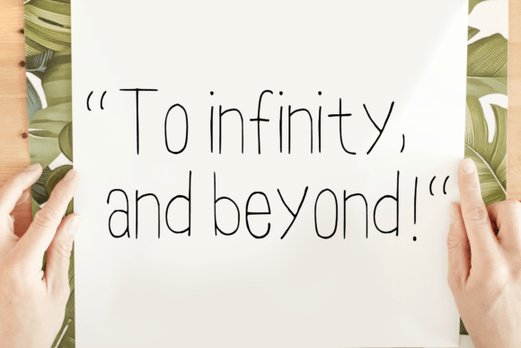 Daily Writing Font PNG with transparent background - Preview 1