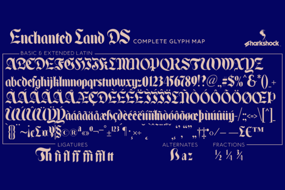 Enchanted Land DS Font Font - Preview 1