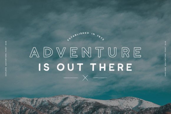 Explore Adventure Font - Preview 1