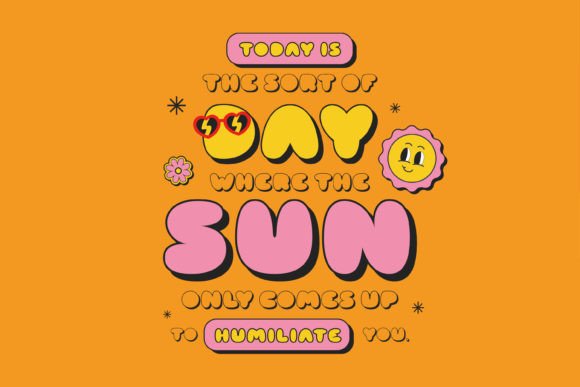 Flamo Font - Preview 1