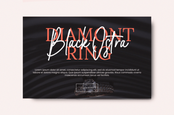 Gladimour Font PNG with transparent background - Preview 3