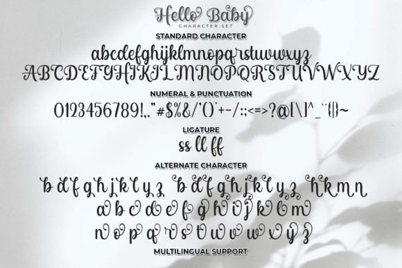 Hello Baby Font - Preview 5