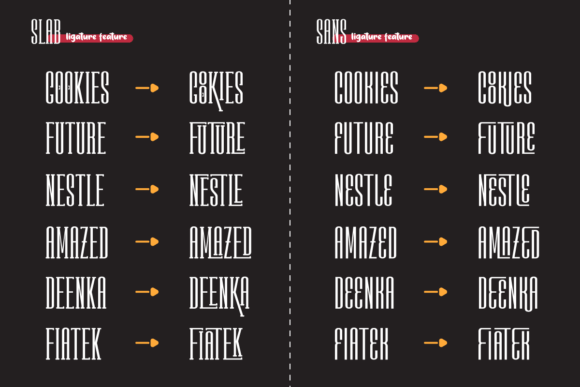 Kaboore Font PNG with transparent background - Preview 6