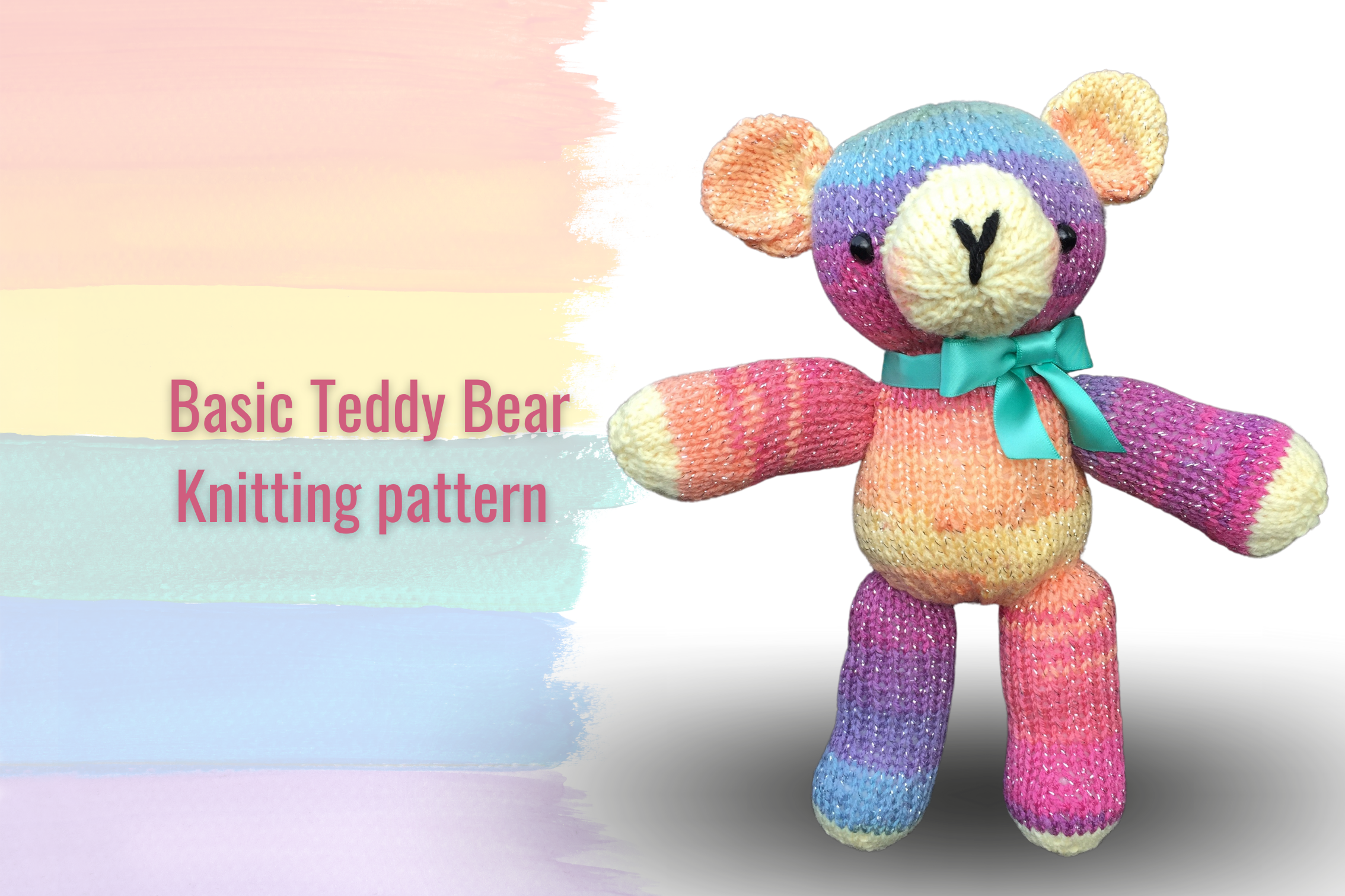 Kawaii Buddy Bear Knitting Pattern