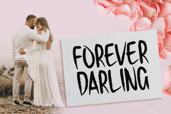 Lovesome Font PNG with transparent background - Preview 1