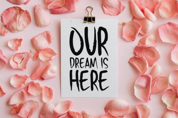 Lovesome Font PNG with transparent background - Preview 3
