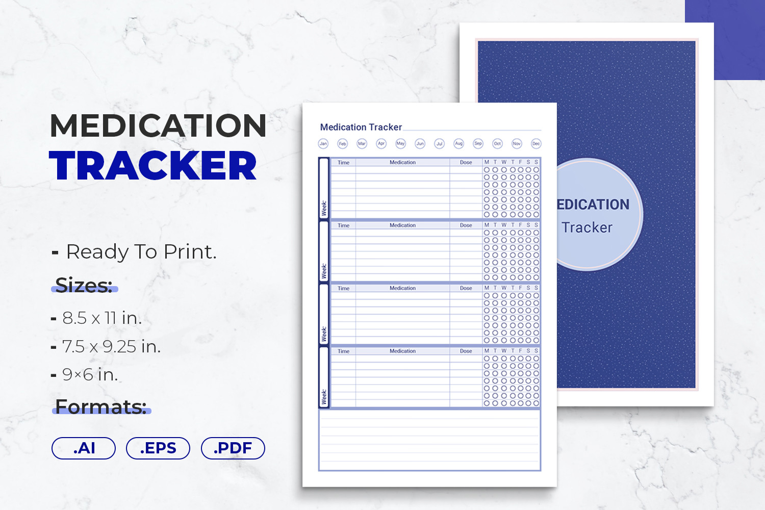 Medication Tracker | Printable Template