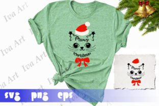 Meowy Christmas Svg Png Sublimation Graphic by Iva Art · Creative Fabrica