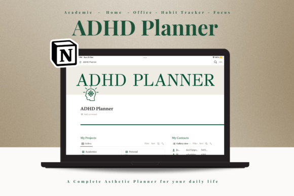 Notion Adhd Planner