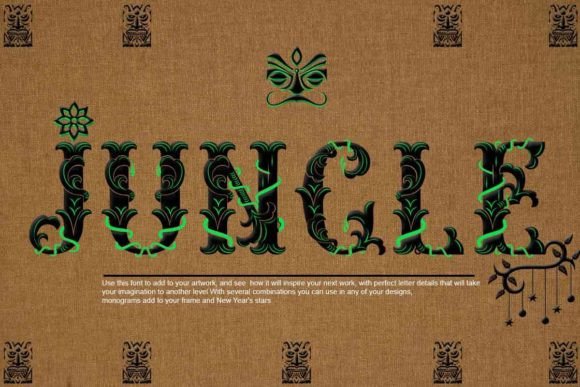 Relic Forest Island Iii Font PNG with transparent background - Preview 6