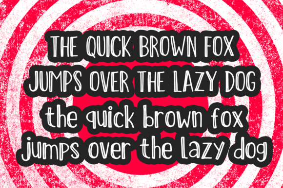 Retro Records Font PNG with transparent background - Preview 3