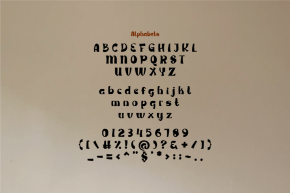 Ajebhin Font - Preview 1
