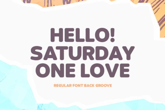 Back Groove Font - Preview 3
