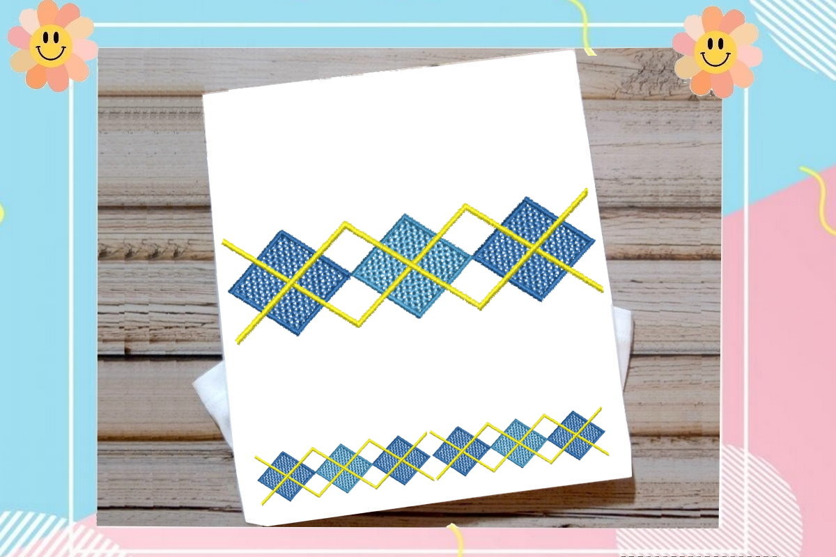 Beautiful Geometric Border