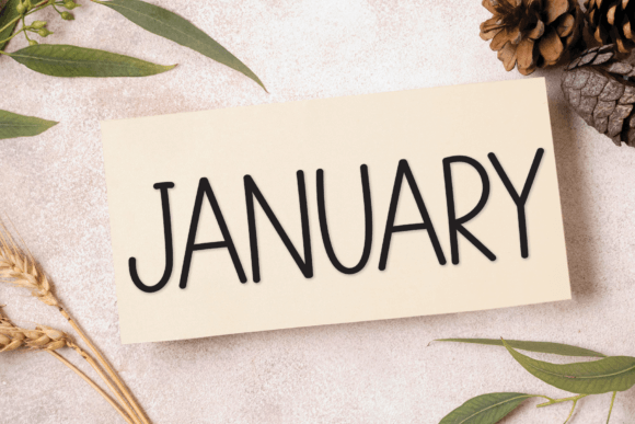 Books and Pens Font - Preview 1