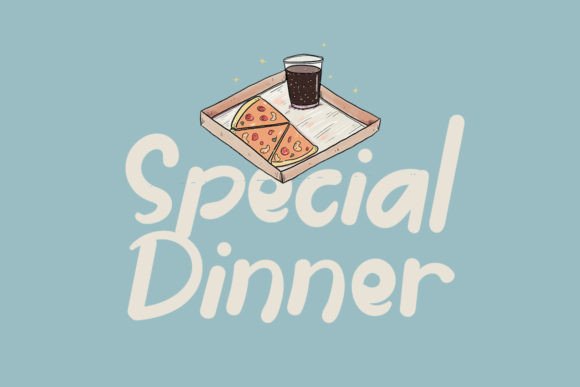 Breakfast Handmade Font - Preview 2