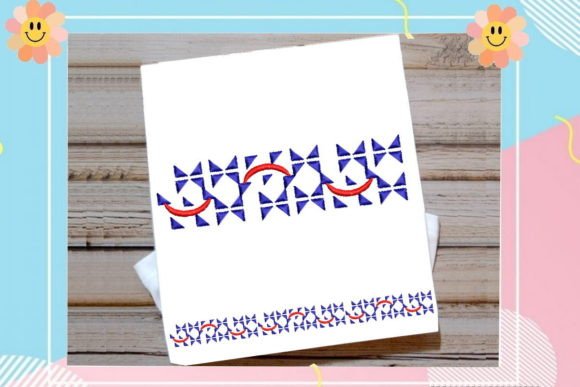 Cute Geometric Border
