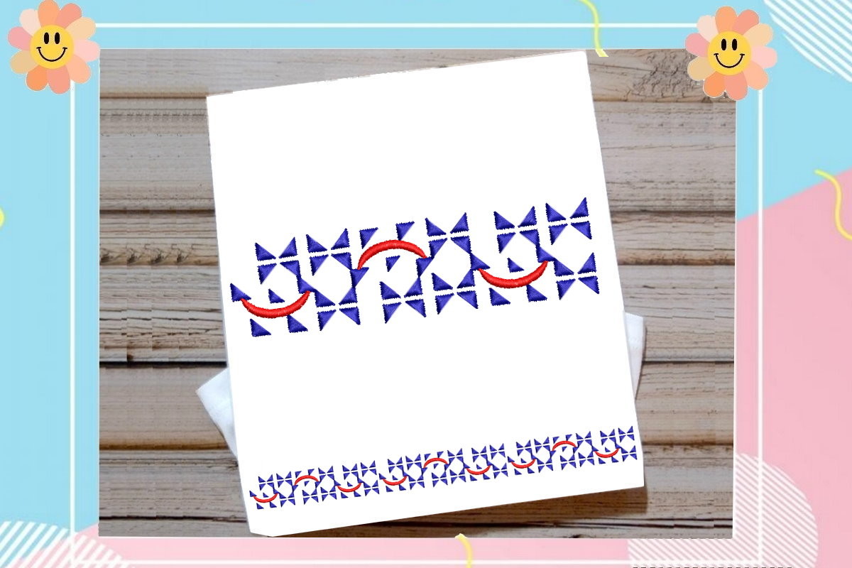 Cute Geometric Border