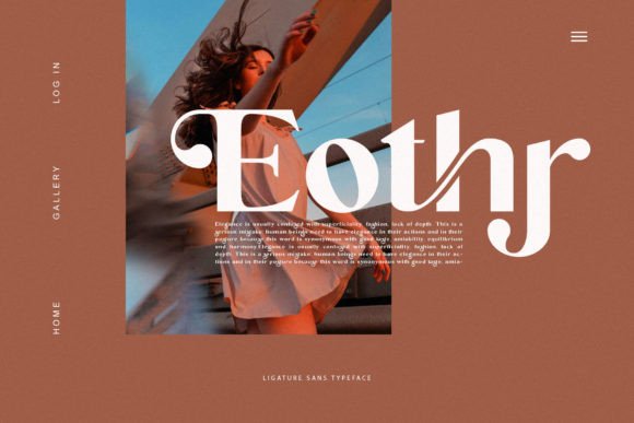 Detha Rasigta Font PNG with transparent background - Preview 4