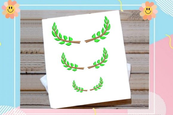 Elegant Olive Branch Border