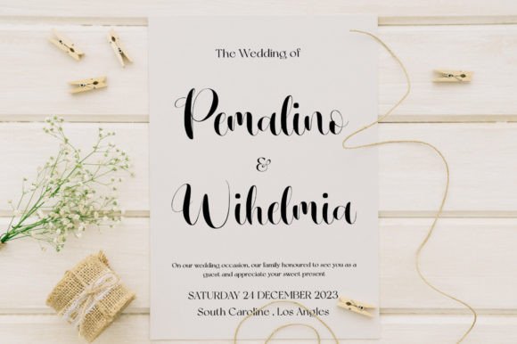 Mandeloine Font PNG with transparent background - Preview 1
