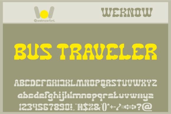 Native Speaker Font PNG with transparent background - Preview 3