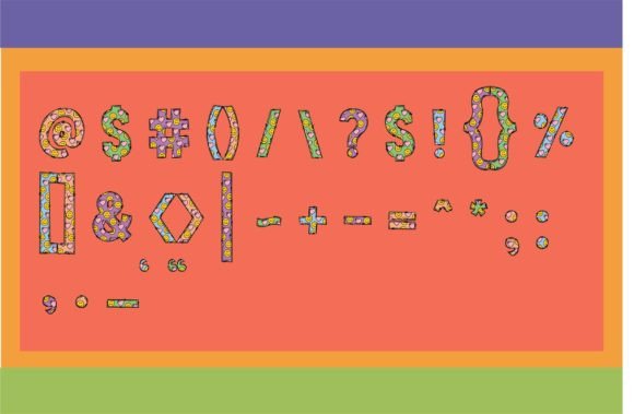 Over Love Font PNG with transparent background - Preview 3