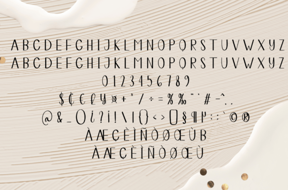 Peasants Font font preview - 6