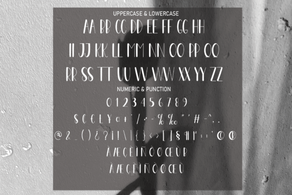 Pitch Black Font PNG with transparent background - Preview 6