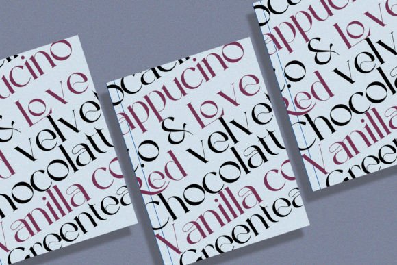 Ragjiran Font PNG with transparent background - Preview 3